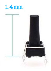 interruttori a pulsante tattile 6 * 6 * 10 mm
