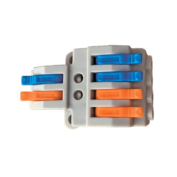 MORSETTIERA 2 INPUT/ 4 OUTPUT 4.00MM2