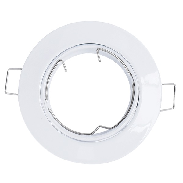 FARETTO DA INCASSO SA-51R BIANCO ORIENTABILE