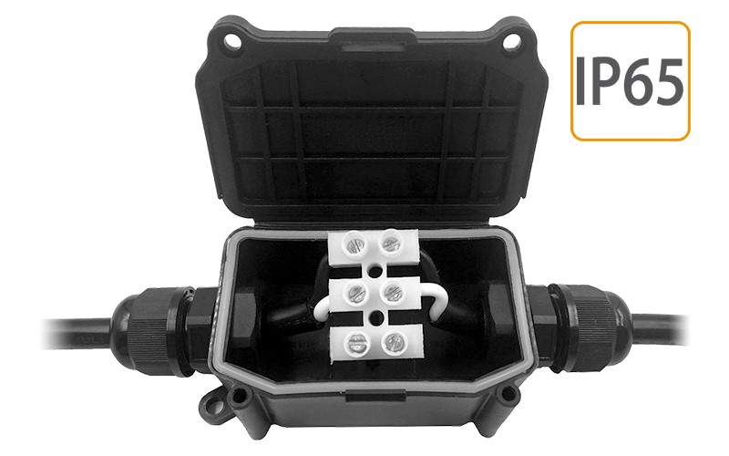 Connettore a scatola IP65 - max 250V AC - 16A