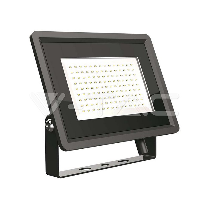 FARO LED 100W 4000 K SLIM NERO - 230V IP65
