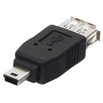 ADATTATORE USB  fem to a mini usb maschio