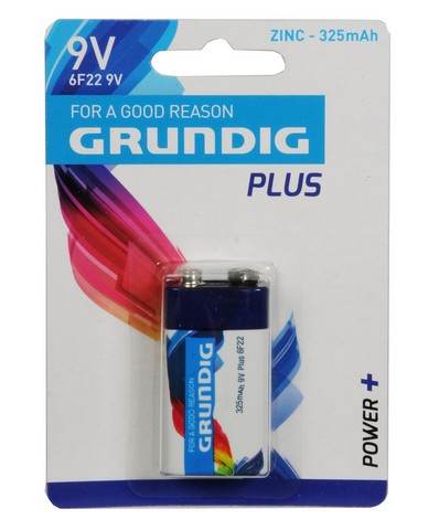 Batteria 9V 6F22 325mAh Grundig