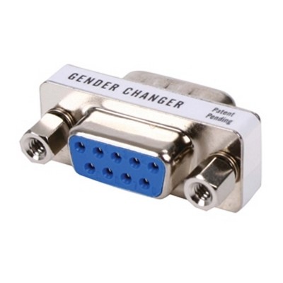 ADATTATORE - 9 pins maschio  to 9 pins femmina (rs232)