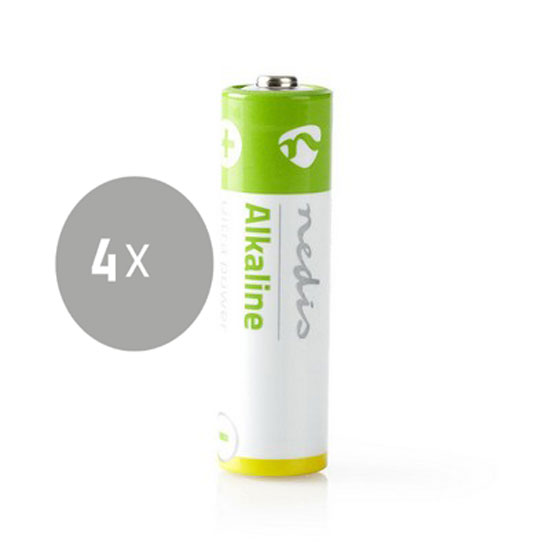 BATTERIE LR06/AA Confez.4pz ALCALINE  1.5V