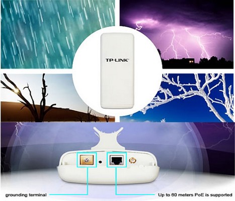 High Power Wireless Outdoor CPE 2.4GHz