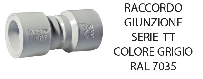 RACC. D.16 MANIC. DI GIUNZIONE IP67