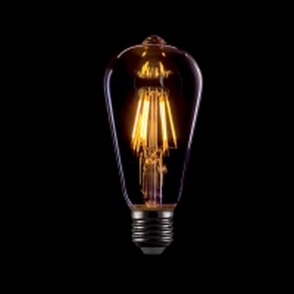LAMPADA LED VINTAGE DIMMERABILE ST64-8W E27 2800-3200K Luce calda